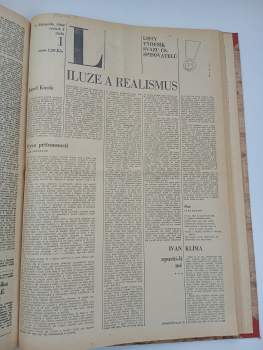 Norbert Frýd: Literární listy  ROČNÍK I. ČÍSLO 1 - 25 + 6 ČÍSEL OD LISTOPADU 1968
