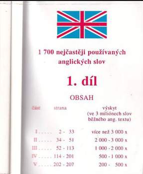 1700 nejčastěji používaných anglických slov
