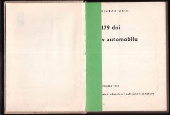 Viktor Arkad'jevič Urin: 179 dní v automobilu