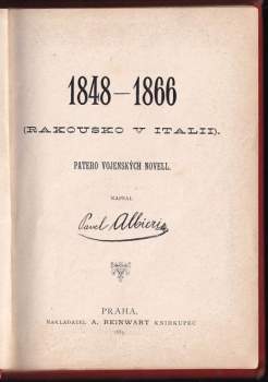 Pavel Albieri: 1848-1866