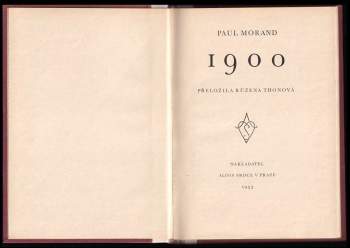 Paul Morand: 1900