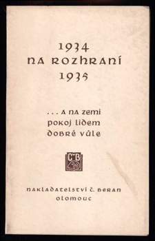 Stanislav Vrbík: 1934 na rozhraní 1935