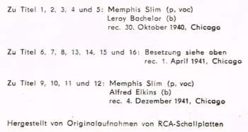Memphis Slim: Memphis Slim