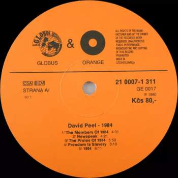 David Peel & The Lower East Side: 1984