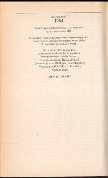 George Orwell: 1984