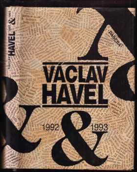 1992 & 1993 : [projevy] - Václav Havel (1994, Paseka) - ID: 704695
