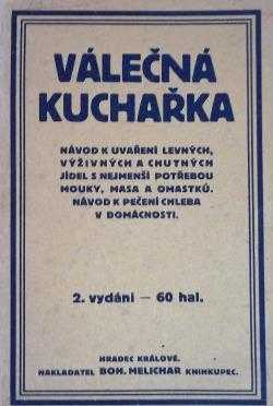 Marie Součková: Válečná kuchařka