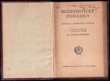 Jozef V Buday: Buddhistické pohádky