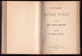 Voltaire: Některé pověsti