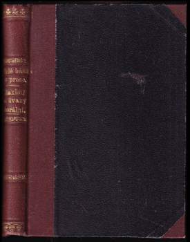 Francois de La Rochefoucauld: Maximy a úvahy morální