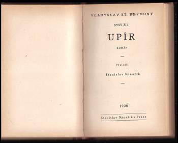 Władysław Stanisław Reymont: Upír