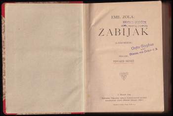Émile Zola: Zabiják