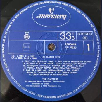 The Platters: 20 Classic Hits