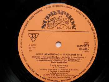 20 Golden Hits By Louis Armstrong