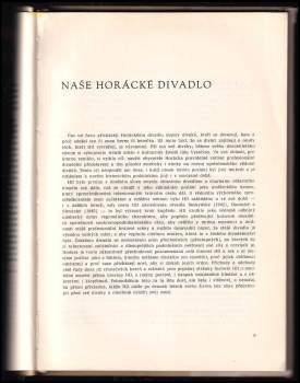 Jaroslav Mikulášek: 20 let Horáckého divadla