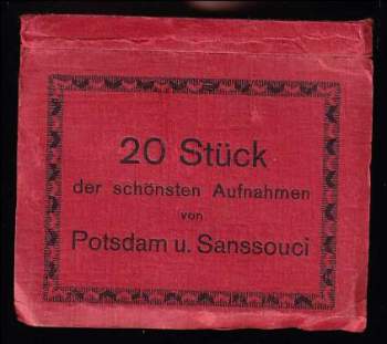 20 Stück der schönsten Aufnahmen von Postdam u. Sanssouci