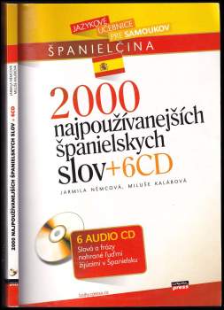 Jarmila Němcová: 2000 najpoužívanějších španielskych slov