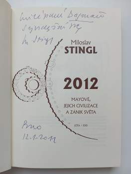 Miloslav Stingl: 2012