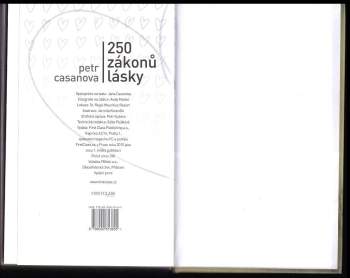 Petr Casanova: 250 zákonů lásky