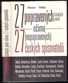 27 popravených českých pánů očima 27 (nepopravených) českých spisovatelů