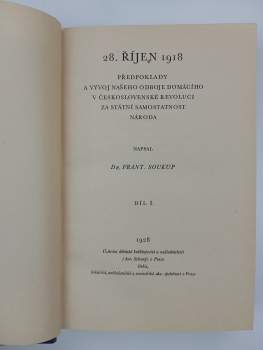 František Soukup: 28. říjen 1918