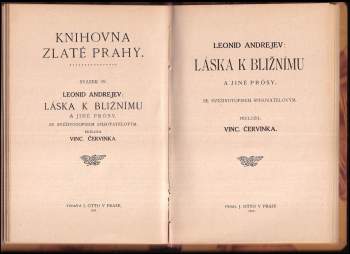 Leonid Nikolajevič Andrejev: Láska k bližnímu a jiné prósy