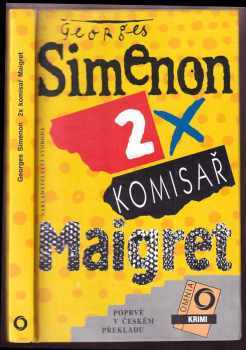 2x komisař Maigret - Georges Simenon (1994, Svoboda) - ID: 735651