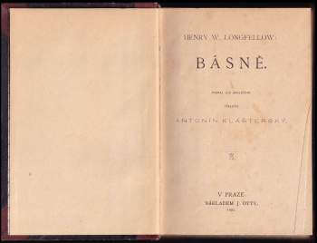 Henry Wadsworth Longfellow: Básně