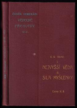 2x RALPH WALDO TRINE - Nejvyšší věda lidská + Myšlenka cestou do nebe
