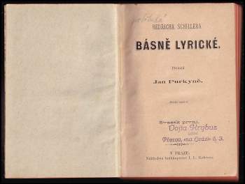 Johann Wolfgang von Goethe: 3 díla v 1 svazku : Bedřicha Schillera Básně lyrické, 1. - 2. díl + Vybrané básně + Balády