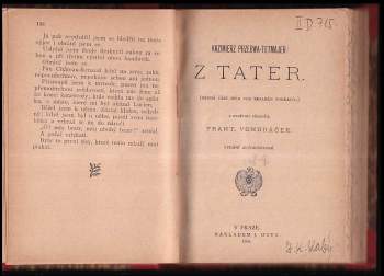 Alexandre Dumas: 3 díla v 1 svazku : Korsičtí bratři + Z Tater + Dítě