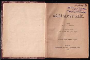 Aleksej Nikolajevič Tolstoj: 3 díla v 1 svazku : Křišťálový klíč + Kráska s Marsu + Pomsta