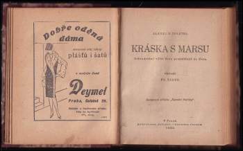 Aleksej Nikolajevič Tolstoj: 3 díla v 1 svazku : Křišťálový klíč + Kráska s Marsu + Pomsta