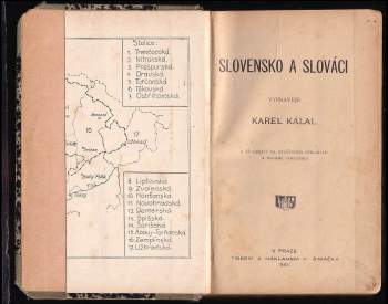Karel Kálal: Slovensko a Slováci