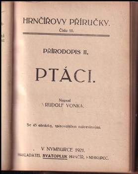 3 knihy svázané v jednom svazku - Přírodopis