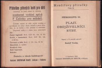 3 knihy svázané v jednom svazku - Přírodopis