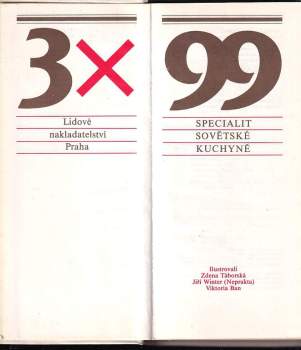 Miloslav Švandrlík: 3 x 99 specialit sovětské kuchyně