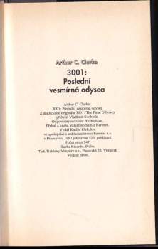 Arthur Charles Clarke: 3001: Poslední vesmírná odysea