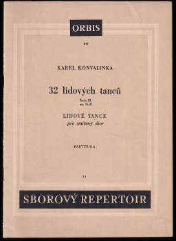 Karel Konvalinka: 32 lidových tanců