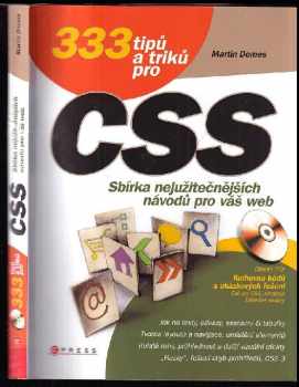 Martin Domes: 333 tipů a triků pro CSS : sbírka nejužitečnějších návodů pro váš web