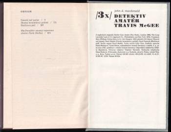 John Dann MacDonald: 3x detektiv amatér Travis McGee