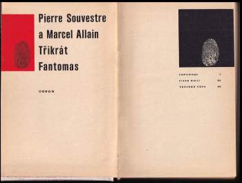 Pierre Souvestre: 3x Fantomas