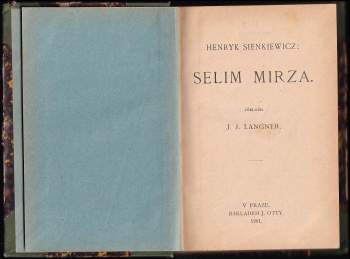 Henryk Sienkiewicz: Na slunném pobřeží