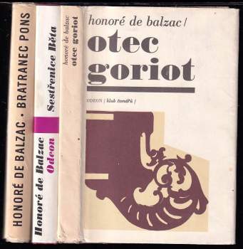 Honoré de Balzac: Otec Goriot