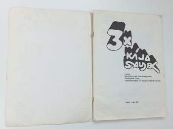 3x Kája Saudek