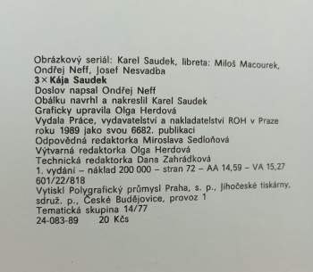 Ondřej Neff: 3x Kája Saudek