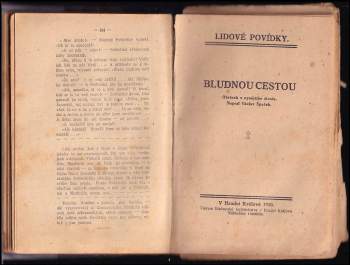 Václav Špaček: Bludnou cestou