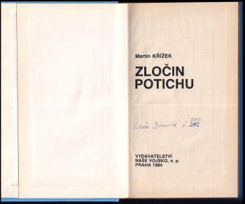 Martin Křížek: Zločin potichu