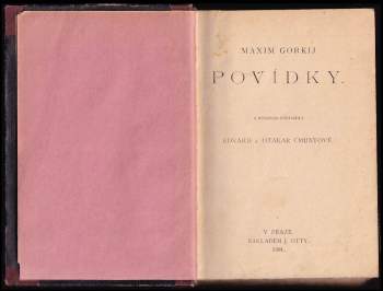 Maksim Gor‘kij: Kresby a povídky