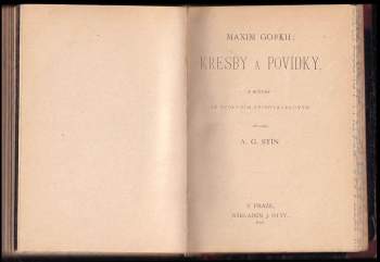 Maksim Gor‘kij: Kresby a povídky